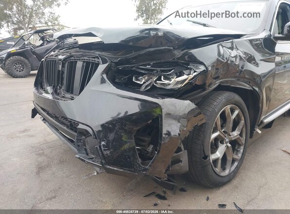 5UX53DP09P9P55002 2023 BMW X3 Black Vista del cuadro de instrumentos