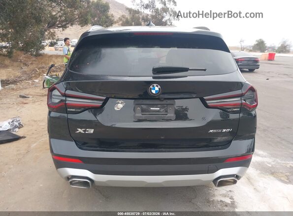 5UX53DP09P9P55002 2023 BMW X3 Black 