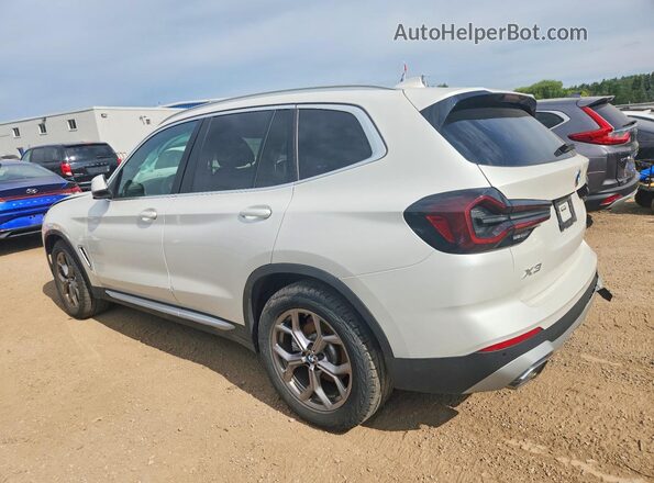 5UX53DP09P9R93917 2023 BMW X3 White უკანა მარცხენა