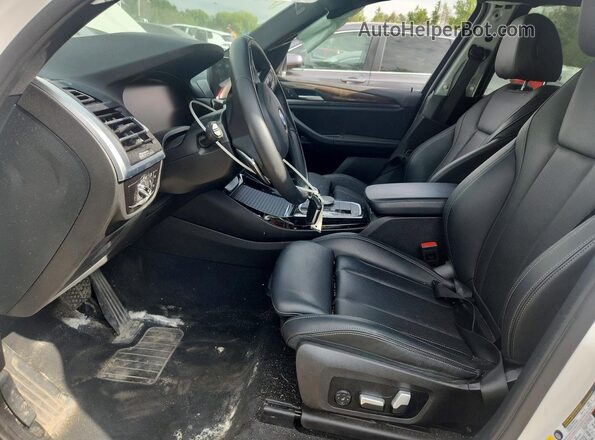 5UX53DP09P9R93917 2023 BMW X3 White წინა სალონის ხედი
