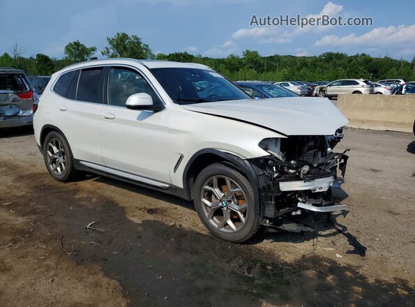 5UX53DP09P9S47113 2023 BMW X3 White Przód prawy