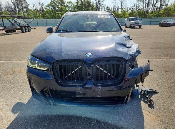 5UX53DP09R9V39606 2024 BMW X3 Black Front view