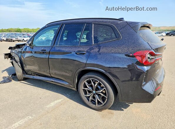 5UX53DP09R9V39606 2024 BMW X3 Black Rear left
