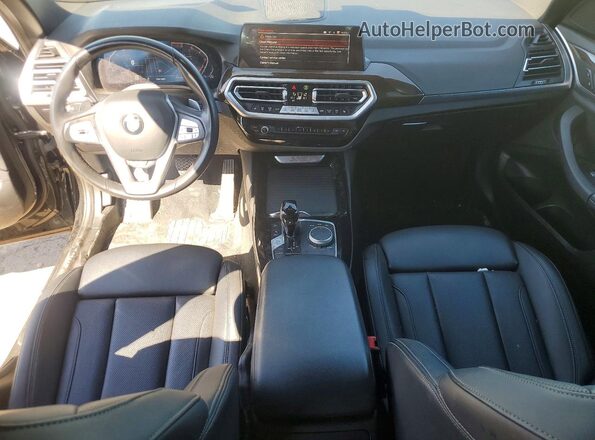 5UX53DP0XP9R88080 2023 BMW X3 Black Вид панелі приладів