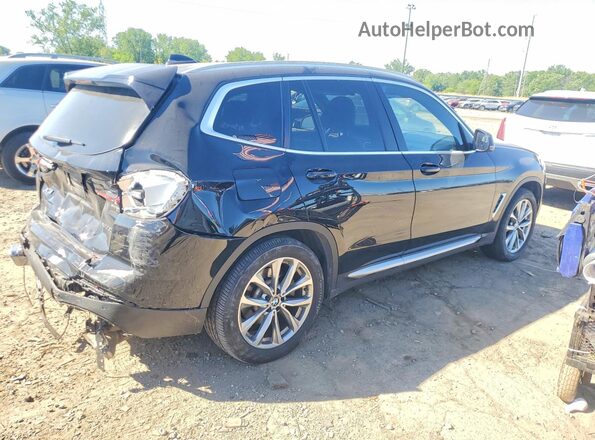 5UX53DP0XP9R88080 2023 BMW X3 Black Задня права чверть