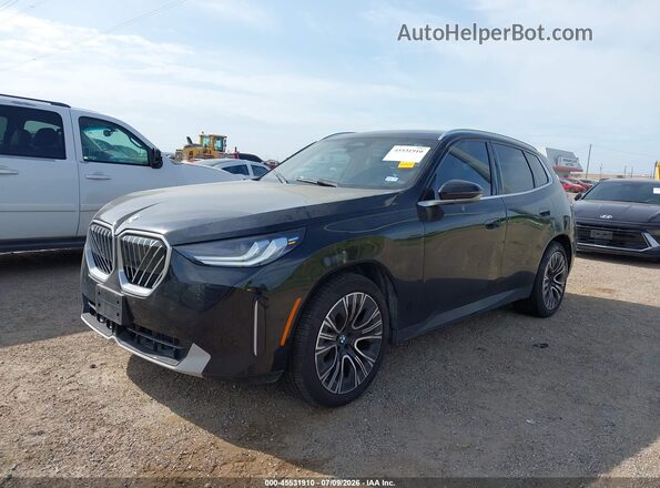 5UX53GP00S9017731 2025 BMW X3 Black Передня ліва чверть