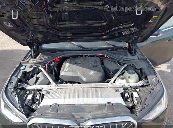 5UX53GP00S9017731 2025 BMW X3 Black Вид ззаду