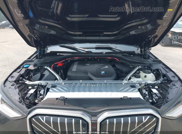 5UX53GP00S9Z19389 2025 BMW X3 Black უკანა ხედი