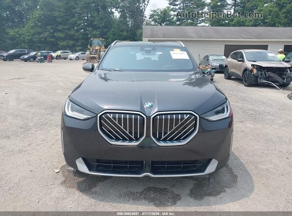 5UX53GP00S9Z19389 2025 BMW X3 Black ხელსაწყოთა პანელის ხედი