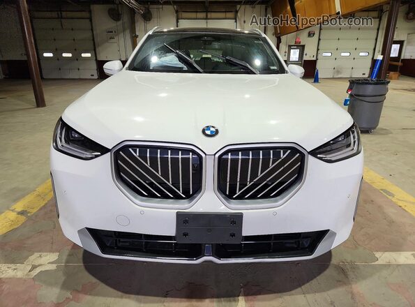 5UX53GP00T9224556 2026 BMW X3 White წინა ხედი