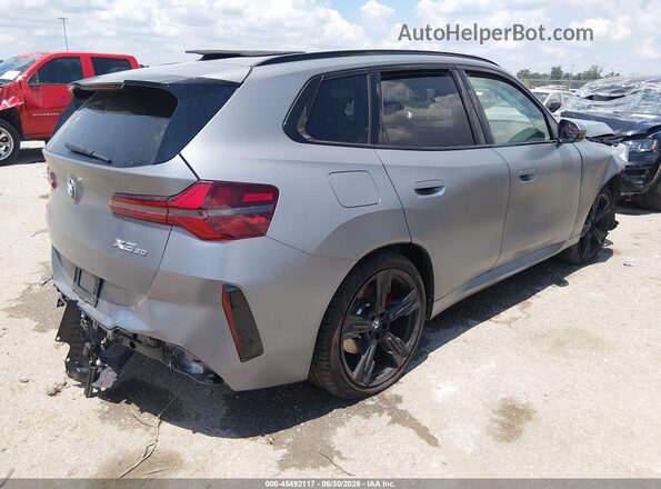 5UX53GP03S9032627 2025 BMW X3 Серый Задняя правая четверть