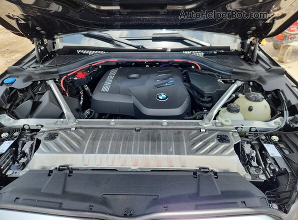 5UX53GP03S9Z82289 2025 BMW X3 Black უკანა სალონის ხედი