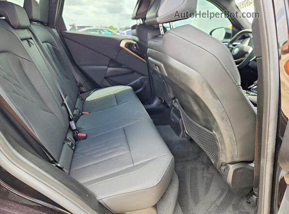 5UX53GP03S9Z82289 2025 BMW X3 Black უკანა სავარძლების ხედი