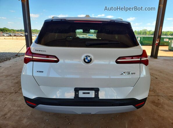 5UX53GP03T9211316 2026 BMW X3 White Вид ззаду
