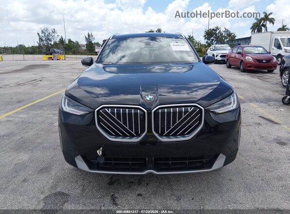 5UX53GP03T9251797 2026 BMW X3 Black Դիմացի տեսք