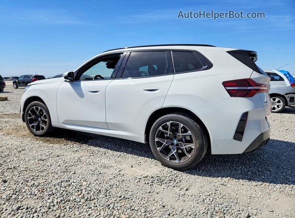 5UX53GP04S9046312 2025 BMW X3 Белый Задняя левая четверть