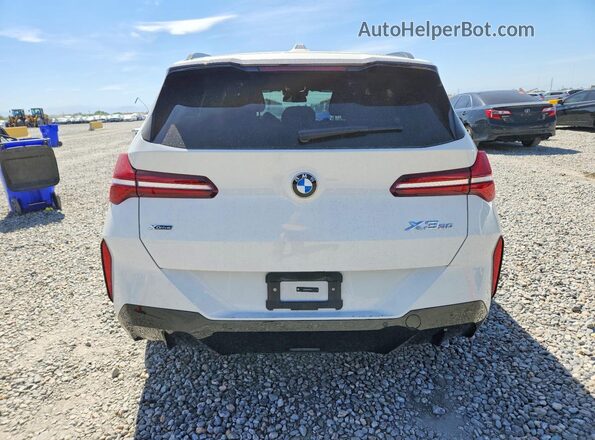 5UX53GP04S9046312 2025 BMW X3 Белый Вид сзади