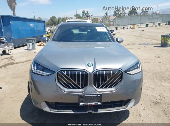 5UX53GP04S9Y81620 2025 BMW X3 Gray Vista del cuadro de instrumentos