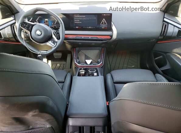 5UX53GP05S9018471 2025 BMW X3 Gray Вид панелі приладів