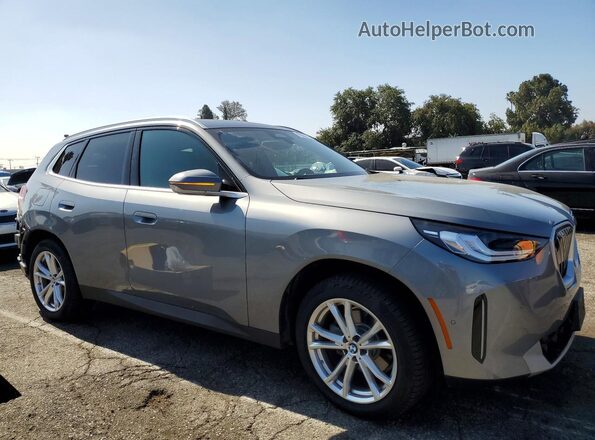 5UX53GP05S9018471 2025 BMW X3 Gray Передня права чверть