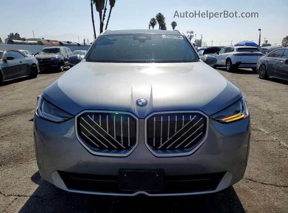 5UX53GP05S9018471 2025 BMW X3 Gray Вид спереду