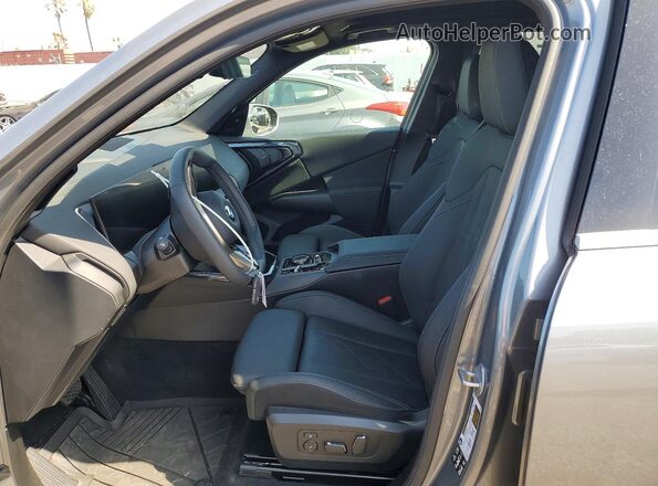 5UX53GP05S9018471 2025 BMW X3 Gray Вид салону спереду