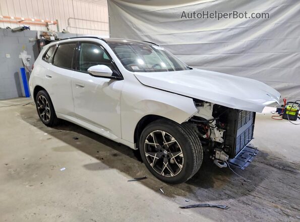 5UX53GP05S9033827 2025 BMW X3 White Delantero derecho