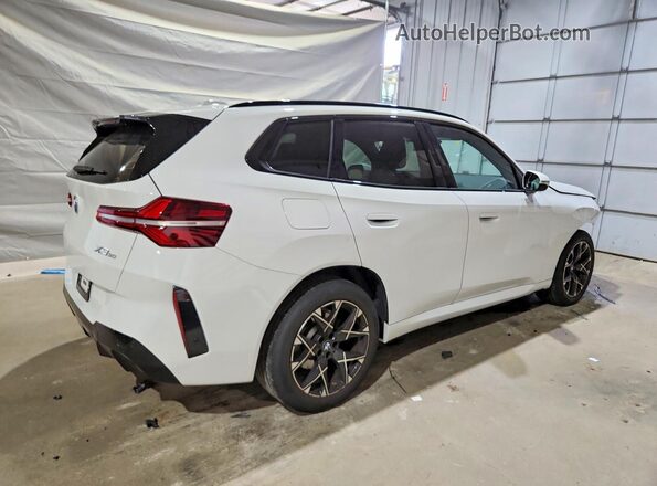 5UX53GP05S9033827 2025 BMW X3 White Trasero derecho
