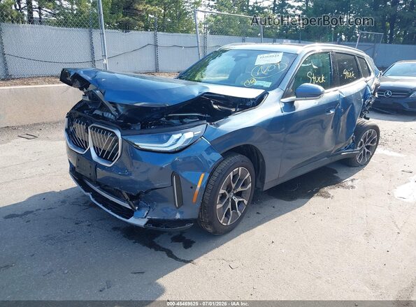 5UX53GP05T9350444 2026 BMW X3 Black Front left