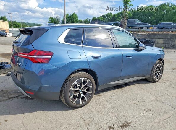 5UX53GP06S9Z49867 2025 BMW X3 Blue Trasero derecho