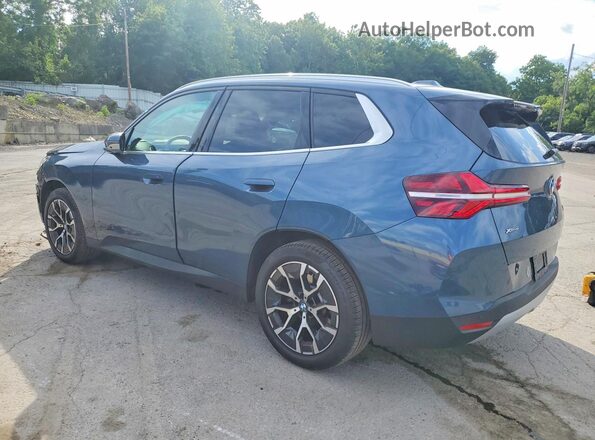 5UX53GP06S9Z49867 2025 BMW X3 Blue Trasero izquierdo