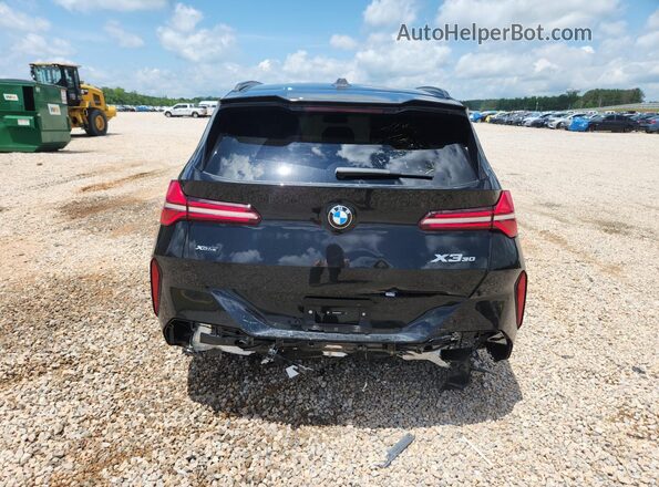 5UX53GP06T9310227 2026 BMW X3 Black Widok z tyłu