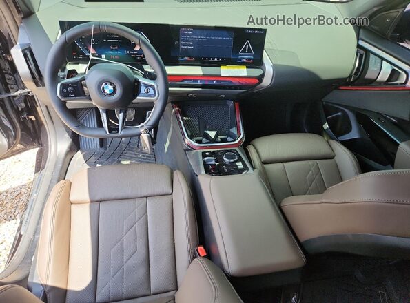 5UX53GP06T9310227 2026 BMW X3 Black Widok deski rozdzielczej