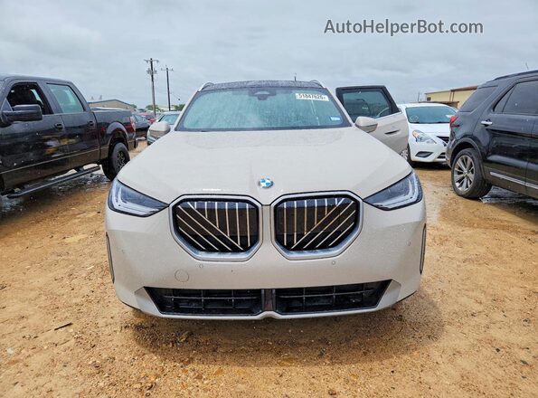 5UX53GP07S9Z04405 2025 BMW X3 Beige Front view