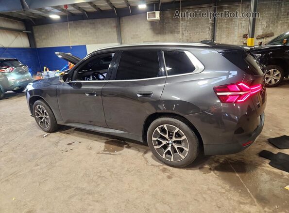 5UX53GP07S9Z53314 2025 BMW X3 Black Задня ліва чверть