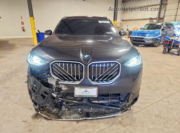 5UX53GP07S9Z53314 2025 BMW X3 Black Вид спереду