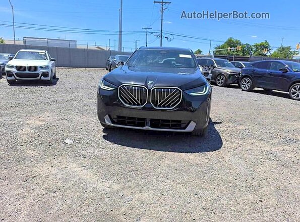 5UX53GP07T9168003 2026 BMW X3 Black წინა ხედი