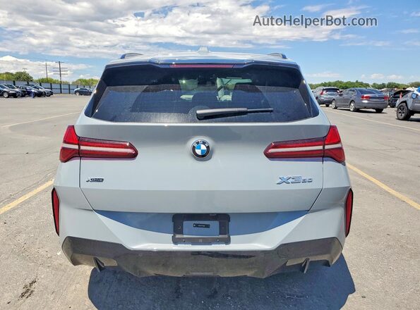 5UX53GP07T9280963 2026 BMW X3 Gray უკანა ხედი