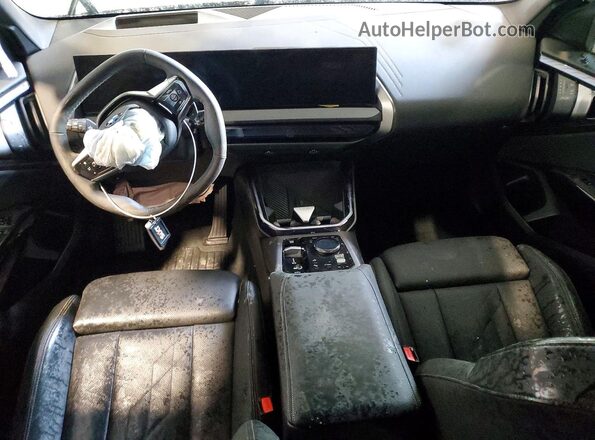 5UX53GP07T9359727 2026 BMW X3 Charcoal Dashboard view