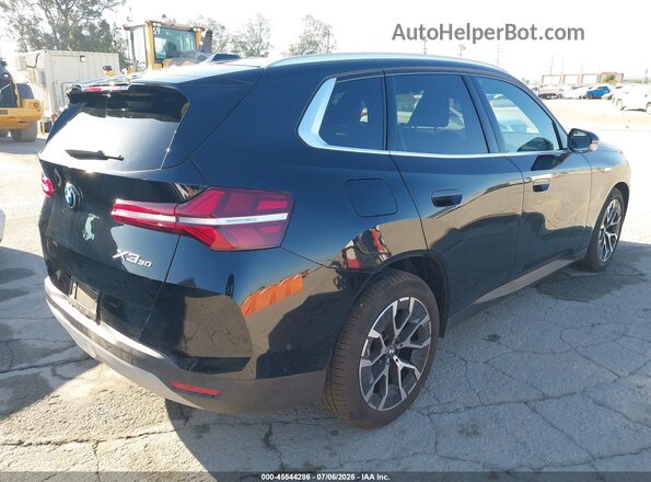 5UX53GP07T9423961 2026 BMW X3 Black უკანა მარჯვენა
