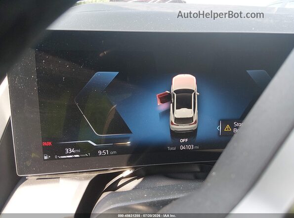 5UX53GP07T9429940 2026 BMW X3 White Вид задніх сидінь