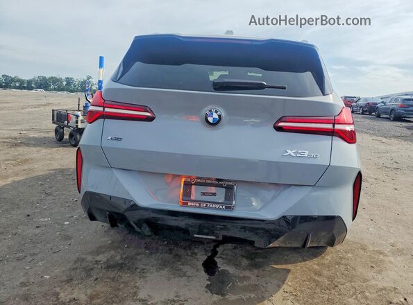 5UX53GP07T9434006 2026 BMW X3 Gray Rear view