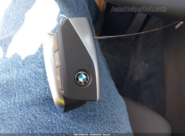 5UX53GP08S9104387 2025 BMW X3 Black Dashboard view