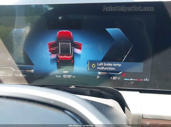 5UX53GP08S9104387 2025 BMW X3 Black Rear seats view