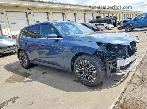 5UX53GP08S9Z75709 2025 BMW X3 Blue Front right