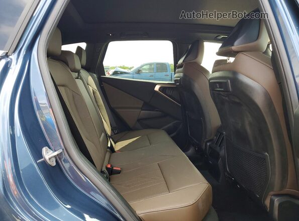 5UX53GP08S9Z75709 2025 BMW X3 Blue Rear interior view