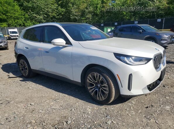 5UX53GP08T9205592 2026 BMW X3 White Przód prawy