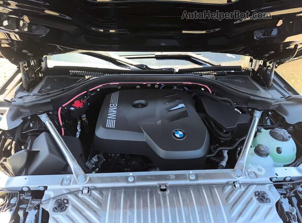5UX53GP08T9433950 2026 BMW X3 Black VIN կոդի պիտակի տեսք