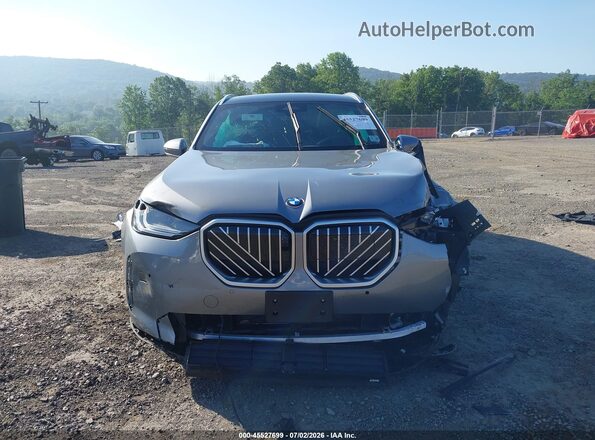 5UX53GP09S9088247 2025 BMW X3 Gray Vista del cuadro de instrumentos