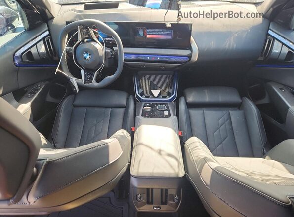 5UX53GP0XS9003223 2025 BMW X3 Black Вид панелі приладів